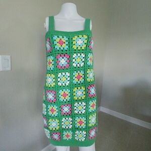 Design History Vibrant Green Ribbed Sweater